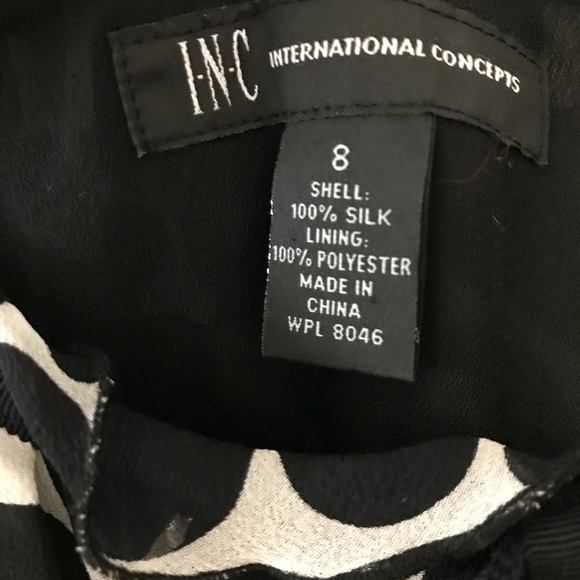 Perfect Spring Black & White Dress - Picture 4 of 5